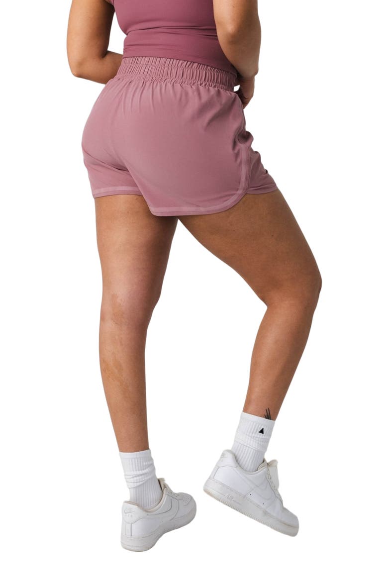 Breeze Run Short V1 Fit, Alternate, color, Rose