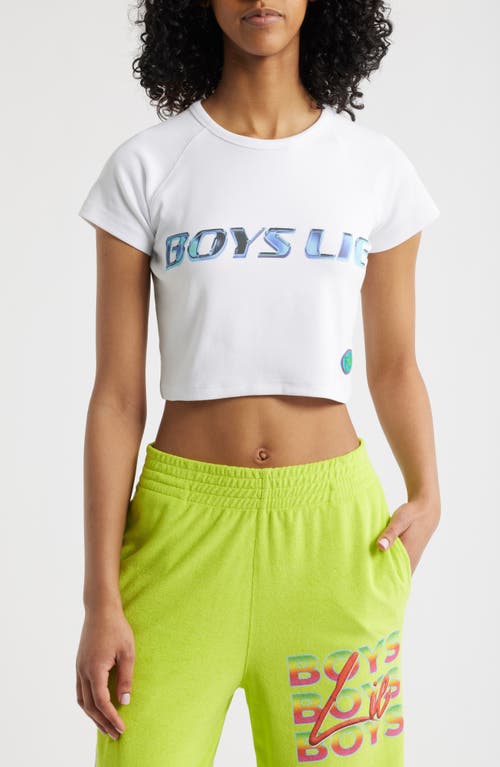Boys Lie Gotta Jet All Yours Crop Graphic T-shirt