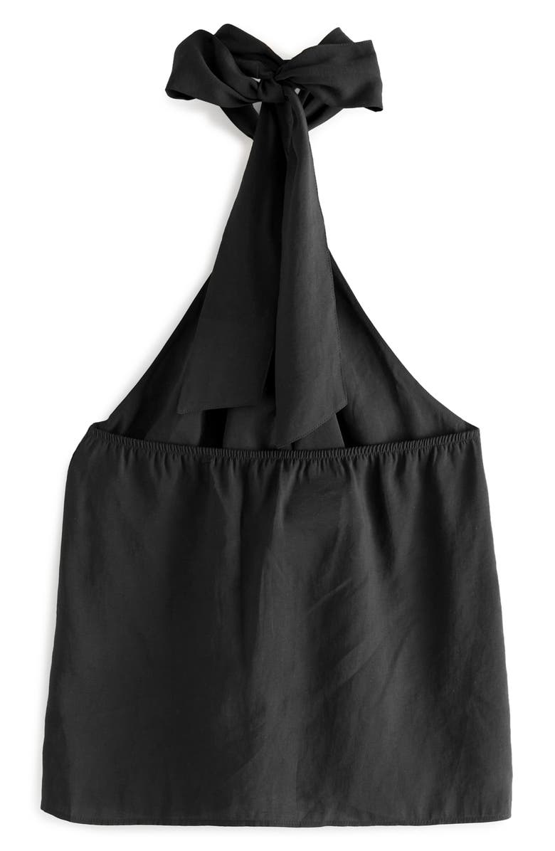 NEXT Hardware Halter Top, Alternate, color, Black