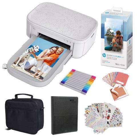 Sprocket Studio Plus 4x6 Instant Photo Printer, with Bundle