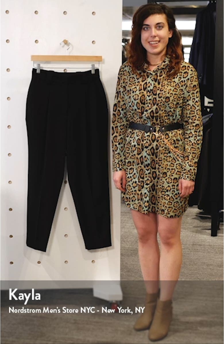 Colin Pleated Tapered Pants, sales video thumbnail