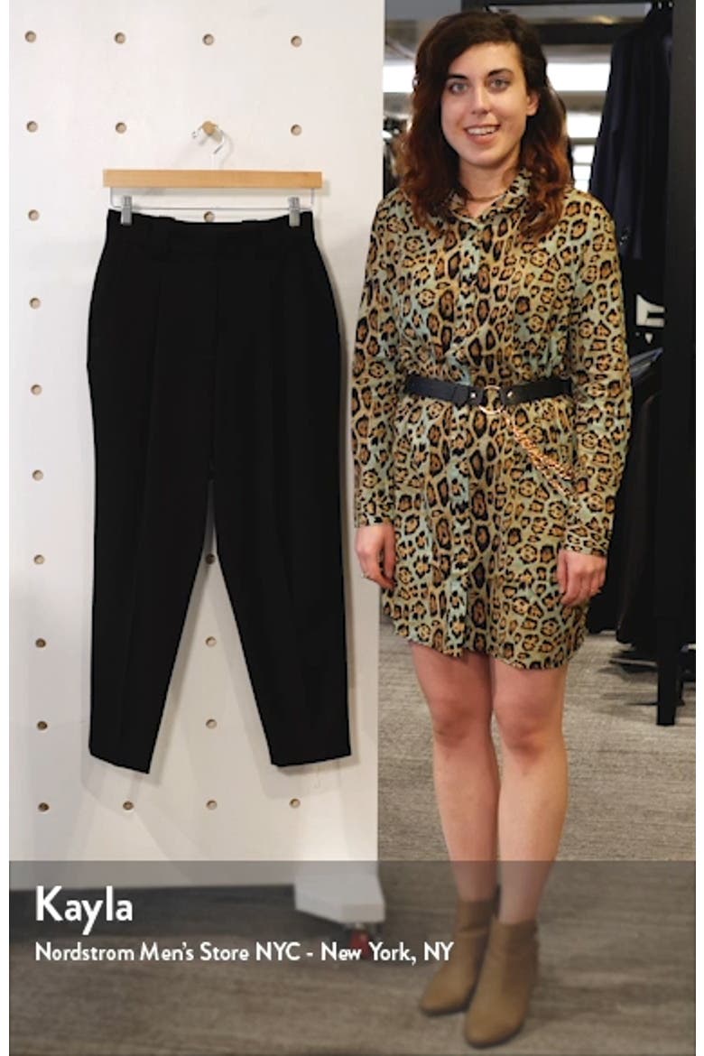 Colin Pleated Tapered Pants video