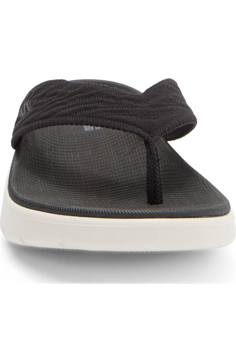 SKECHERS Go Walk<sup>®</sup> Flex Flip Flop Sandal - Splendor, Alternate, color, Black