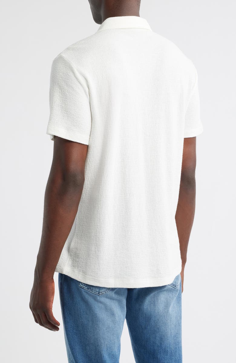 Robert Barakett Newman Short Sleeve Knit Button-Up Shirt, Alternate, color, 