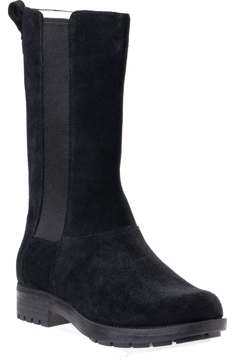 Revitalign Linden Side Stretch Panel Boot, Main, color, Black