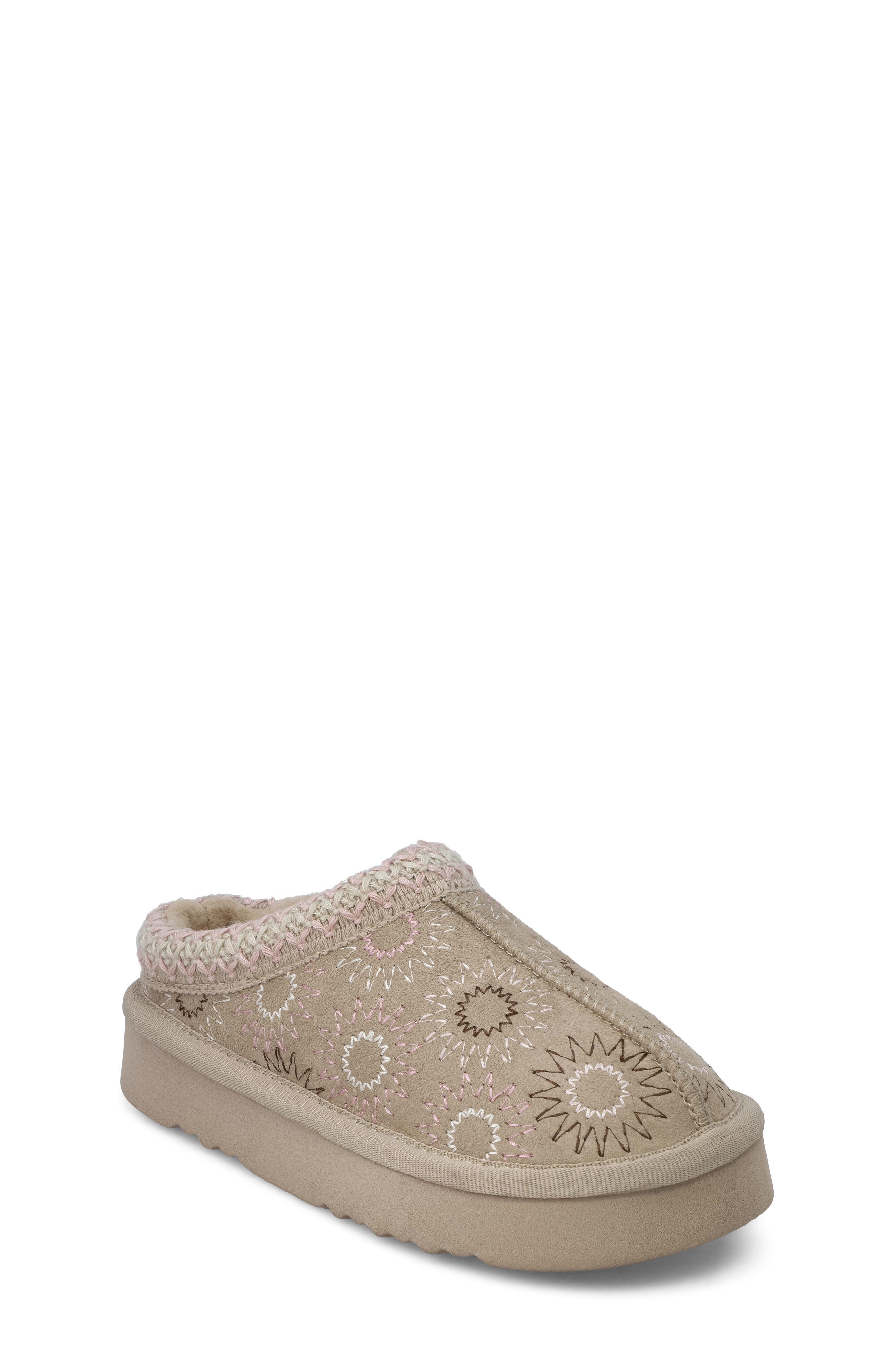 Kids' Ellyza Slipper, Main, color, SAND MULTI