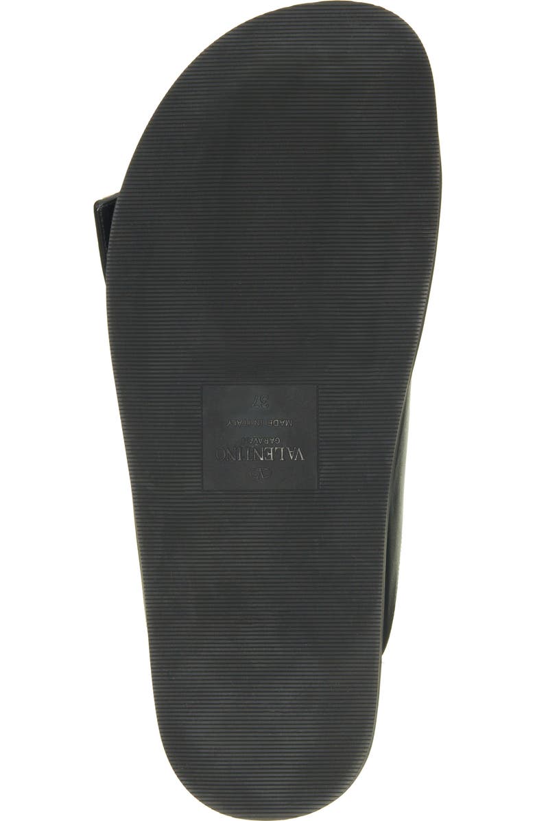 Valentino Garavani Roman Stud Slide Sandal, Alternate, color,
