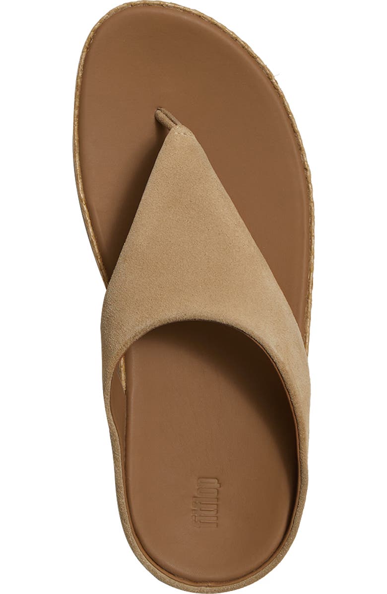 FitFlop Lulu Lux Graphic TP Sandal, Alternate, color, Cappuccino