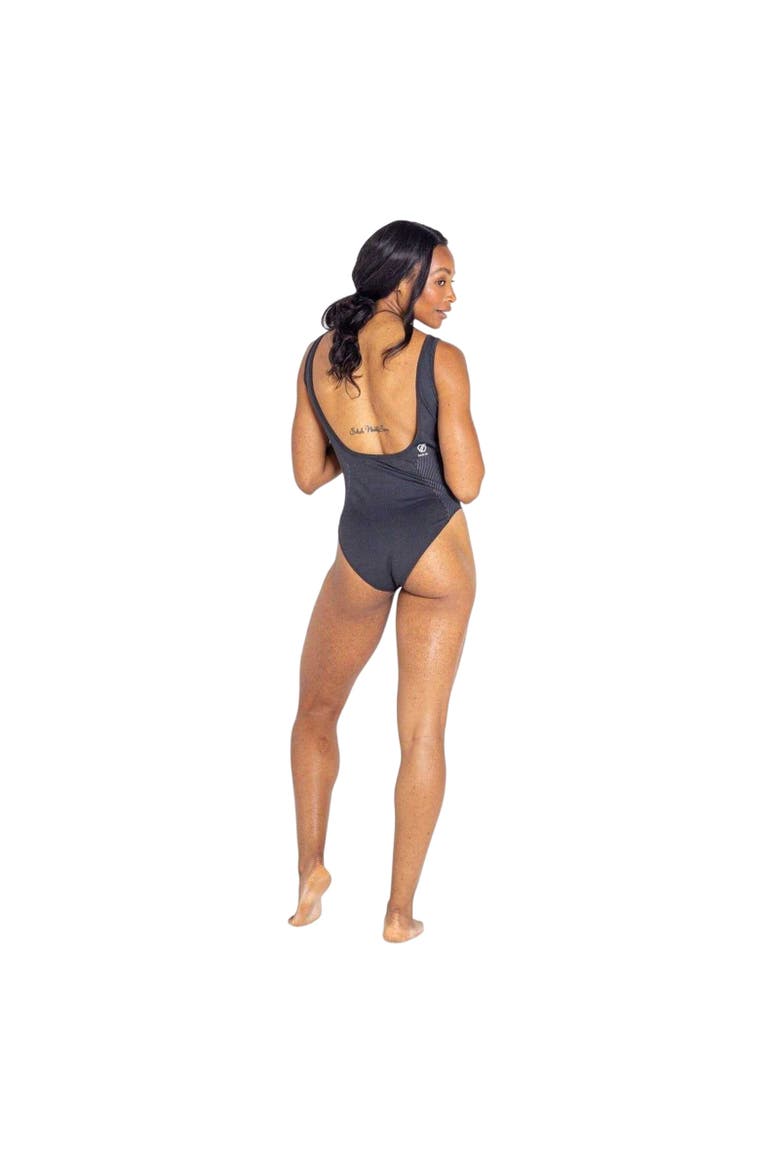 Don´t Sweat It One Piece Bathing Suit, Alternate, color, Black