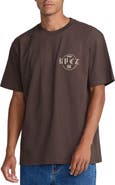 RVCA Dark Link Oversize Cotton Graphic T-Shirt