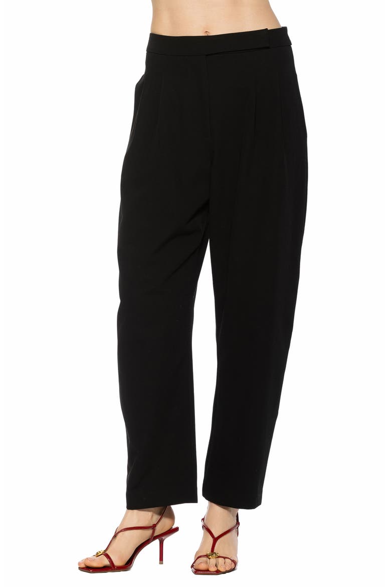 Solene Barrel Leg Pants, Main, color, BLACK