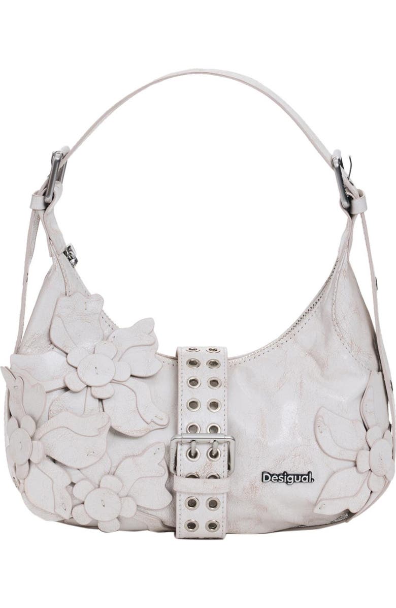 Desigual Faux Leather Shoulder Bag, Main, color,