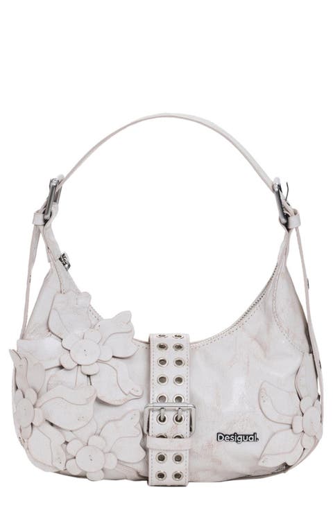 Faux Leather Shoulder Bag