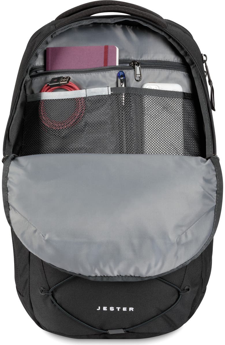 The North Face Jester Water Repellent Backpack, Alternate, color, Tnf Black