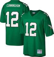 Mitchell & Ness Men's Mitchell & Ness Randall Cunningham Kelly Green Philadelphia Eagles Big & Tall 1990 Retired Player Replica Jersey