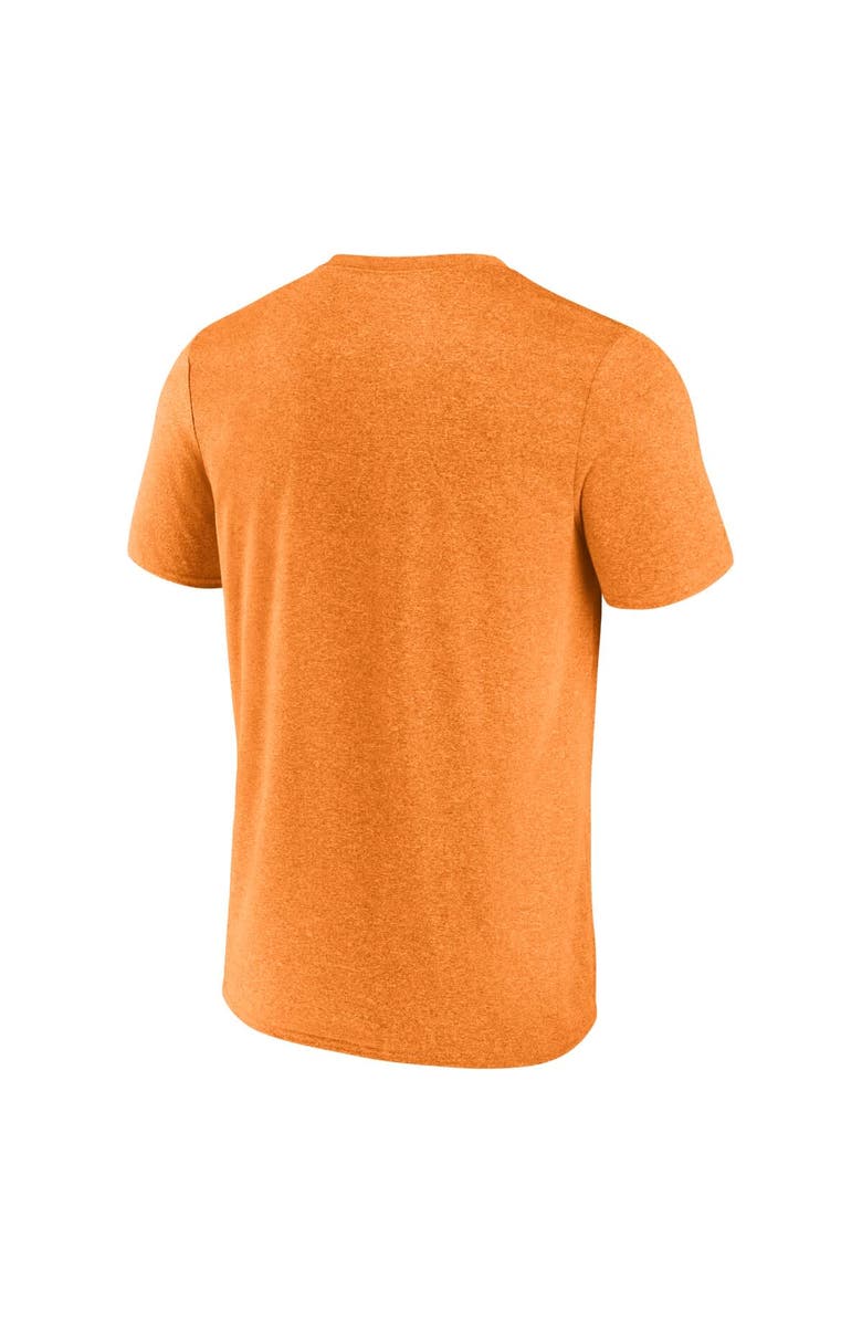 FANATICS Men's Fanatics Heather Tennessee Orange Tennessee Volunteers Outline Split T-Shirt, Alternate, color, Tennessee Orange