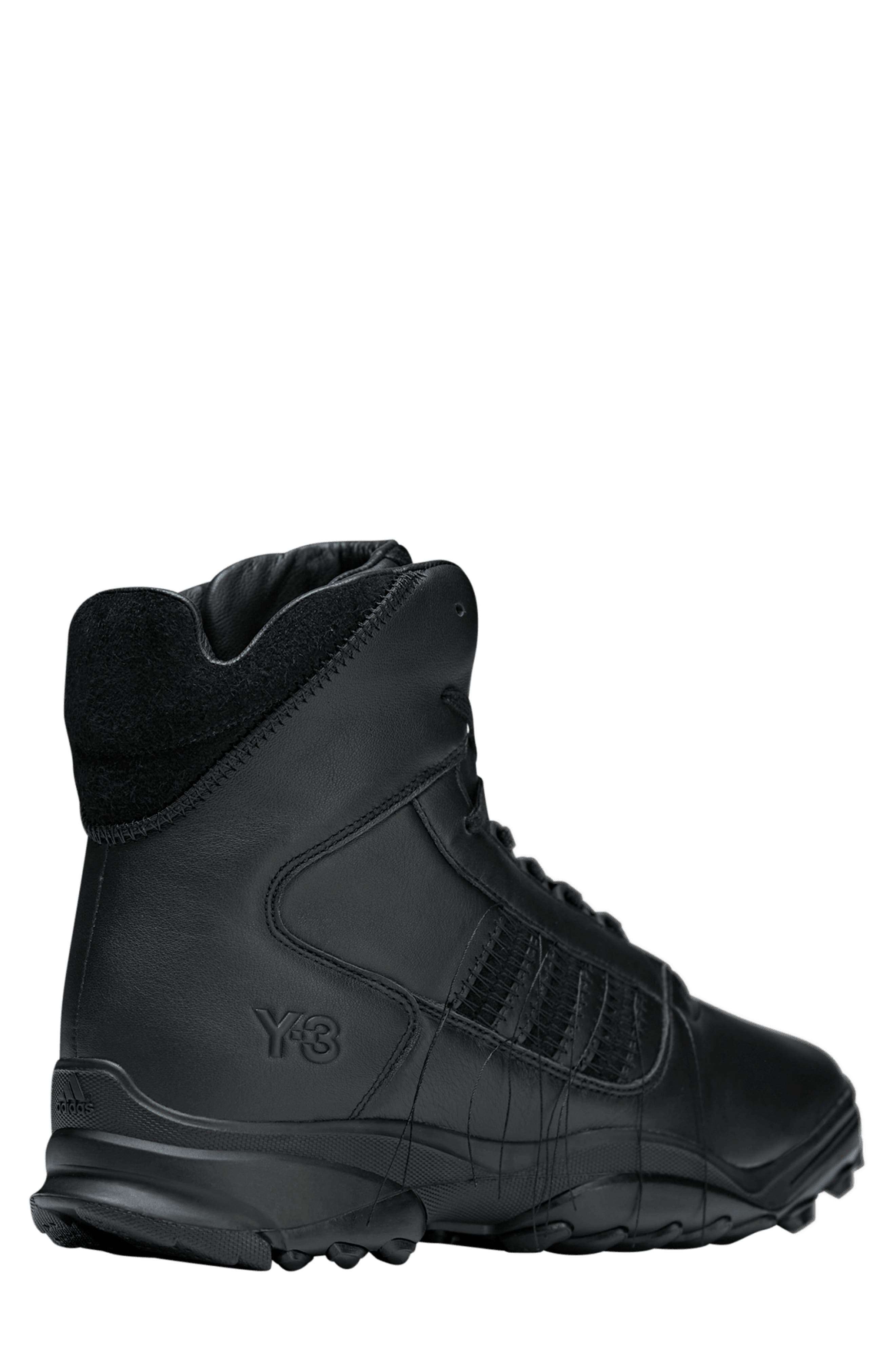 Y-3 Gender Inclusive GSG9 Sneaker, Alternate, color, Black/Blac