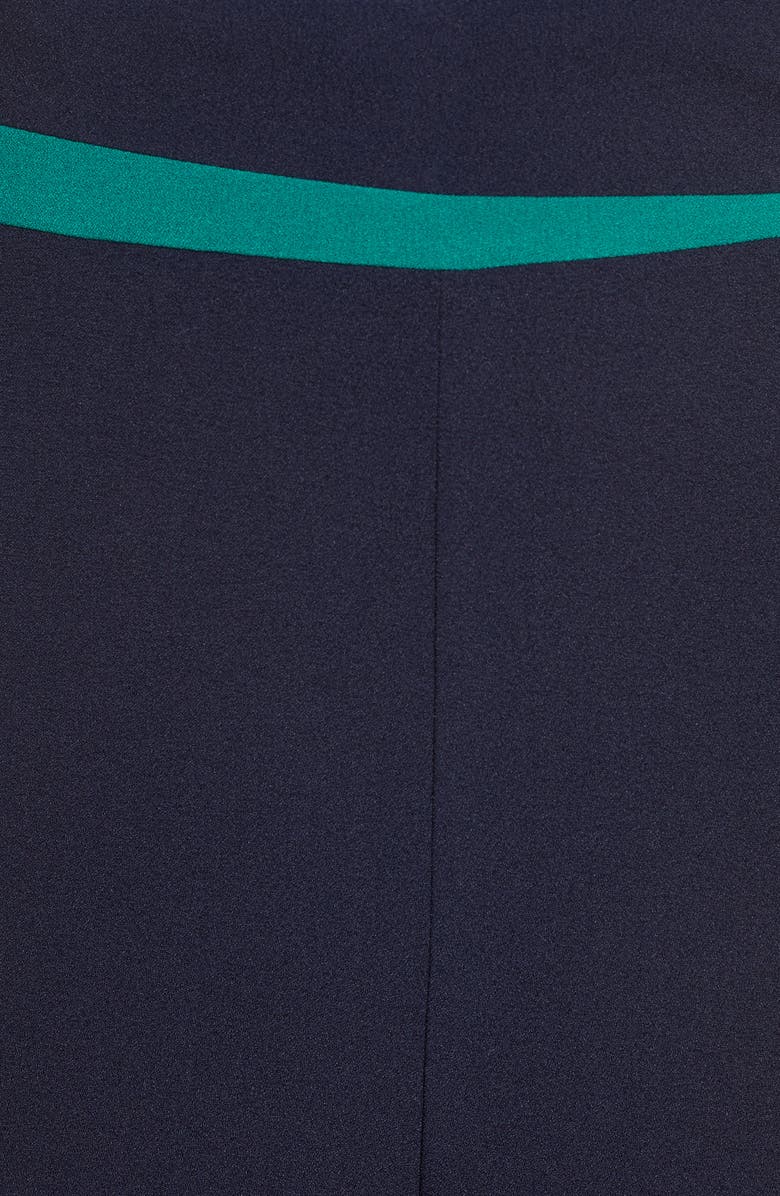 Vince Camuto Colorblock Crepe Jumpsuit, Alternate, color,