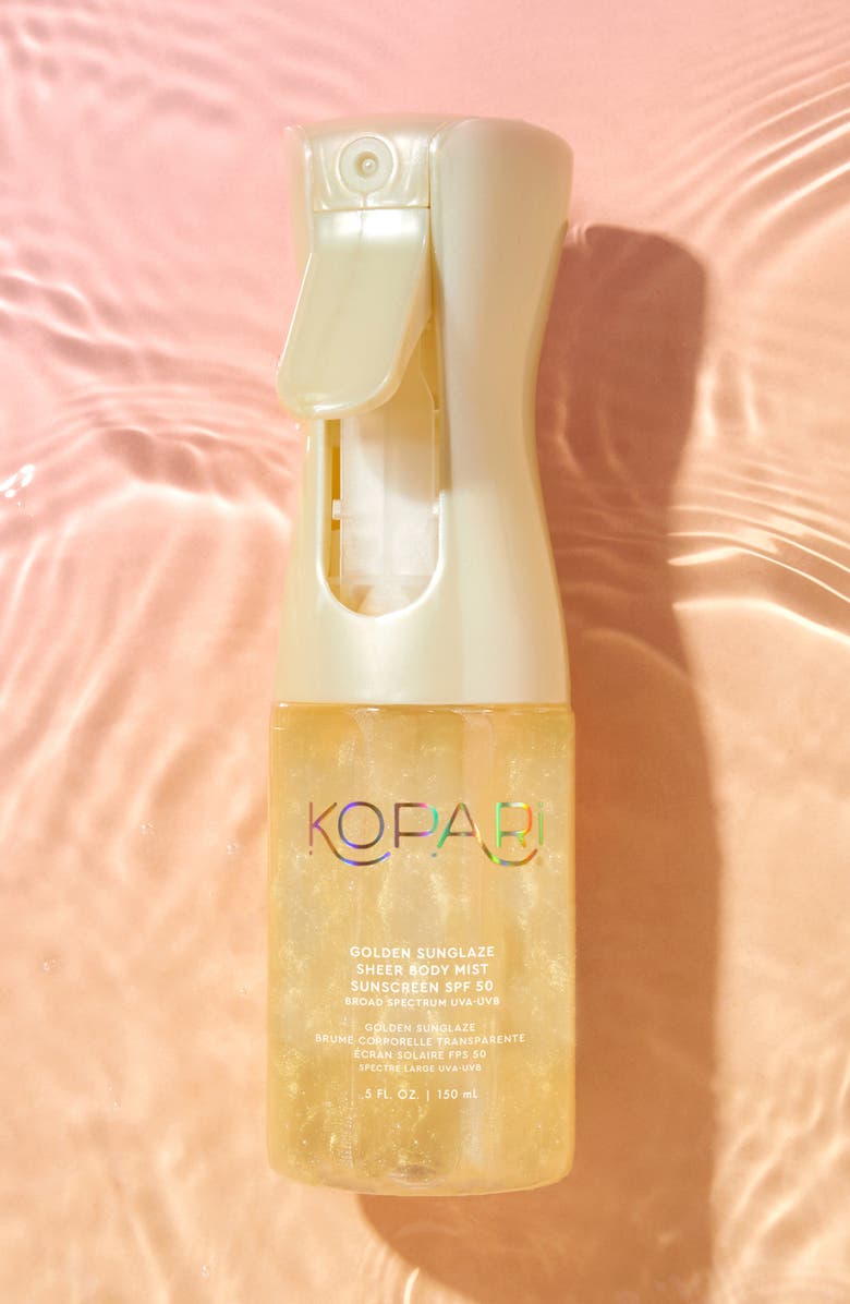Kopari Golden Sunglaze Sheer Body Mist Sunscreen SPF 50, Alternate, color, 