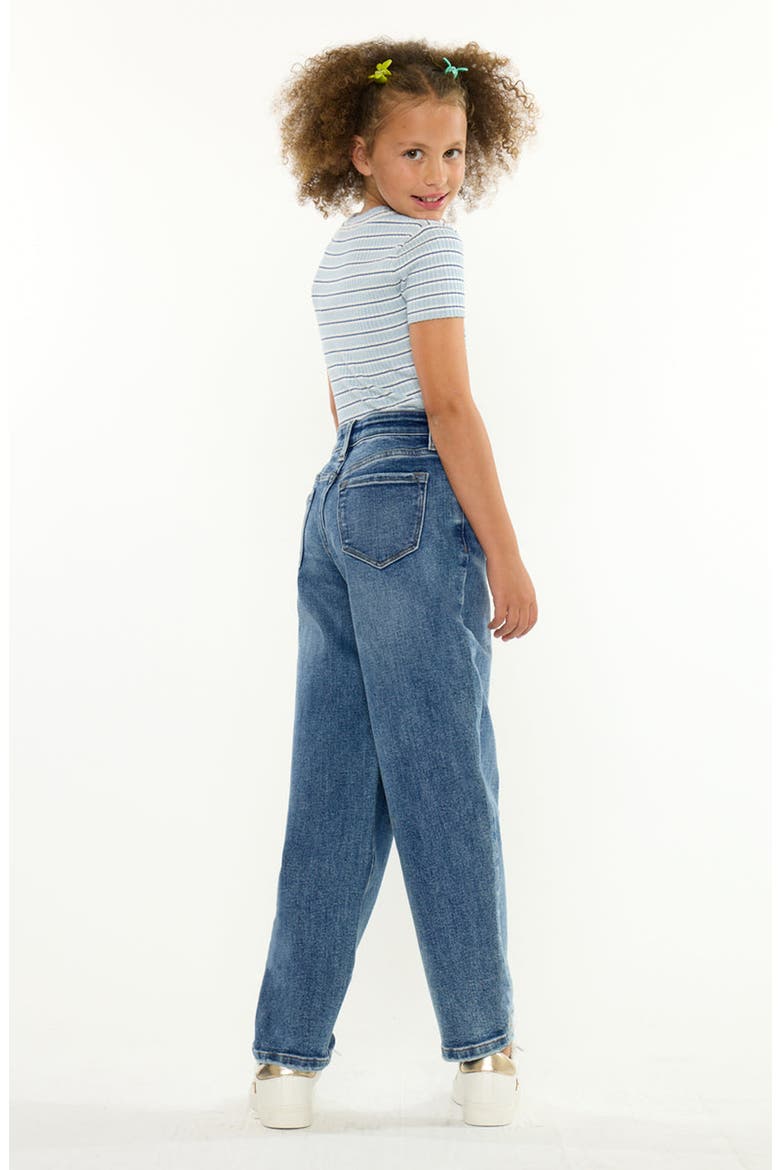 Jill High Rise Barrel Jeans, Alternate, color, Medium Wash