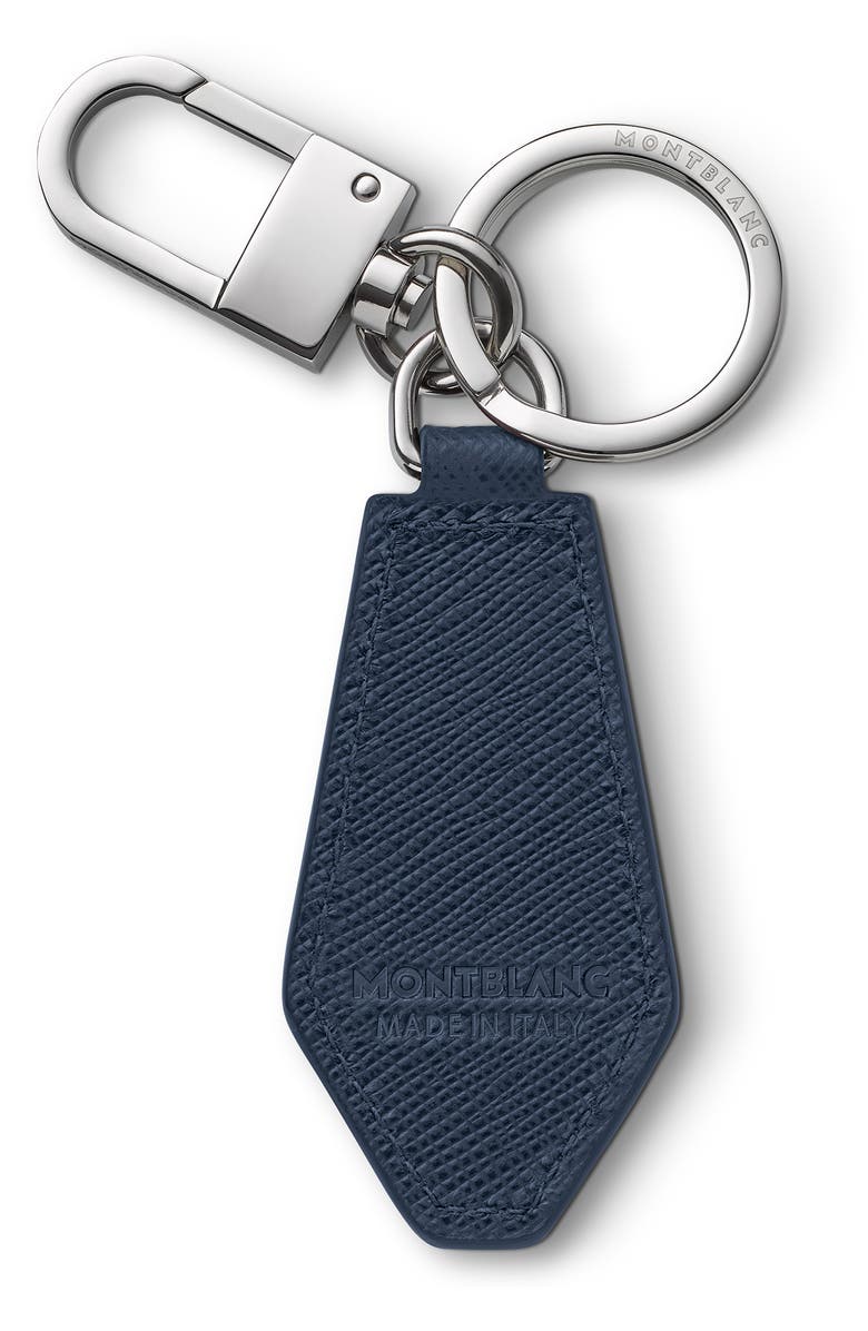 Montblanc Sartorial Leather Key Fob, Alternate, color, 