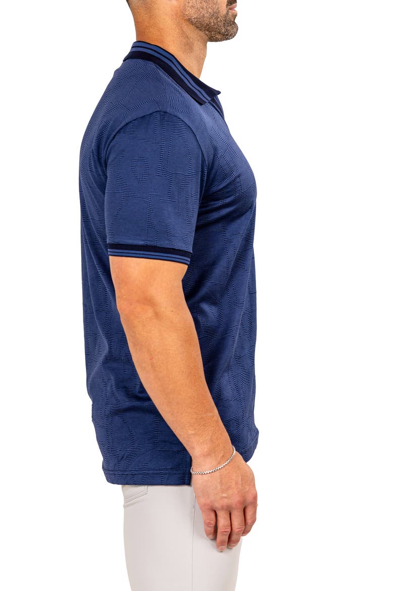 Marthy Blue Polo, Alternate, color, BLUE