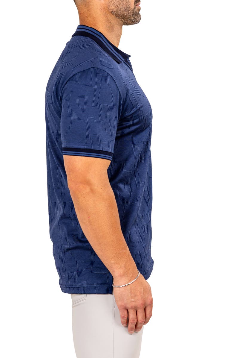 Maceoo Marthy Blue Polo, Alternate, color,