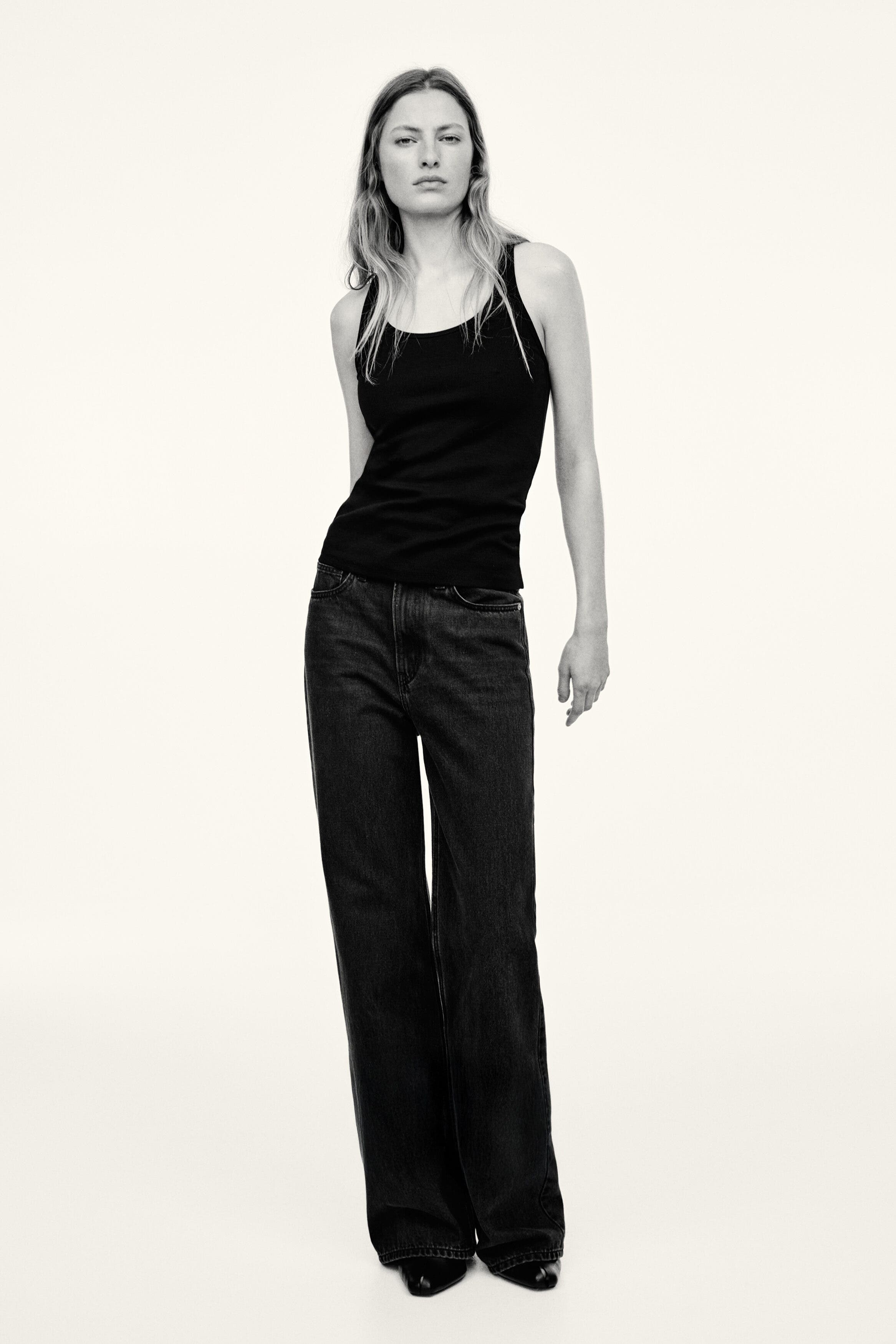 Wide High Waist Jeans - image 2