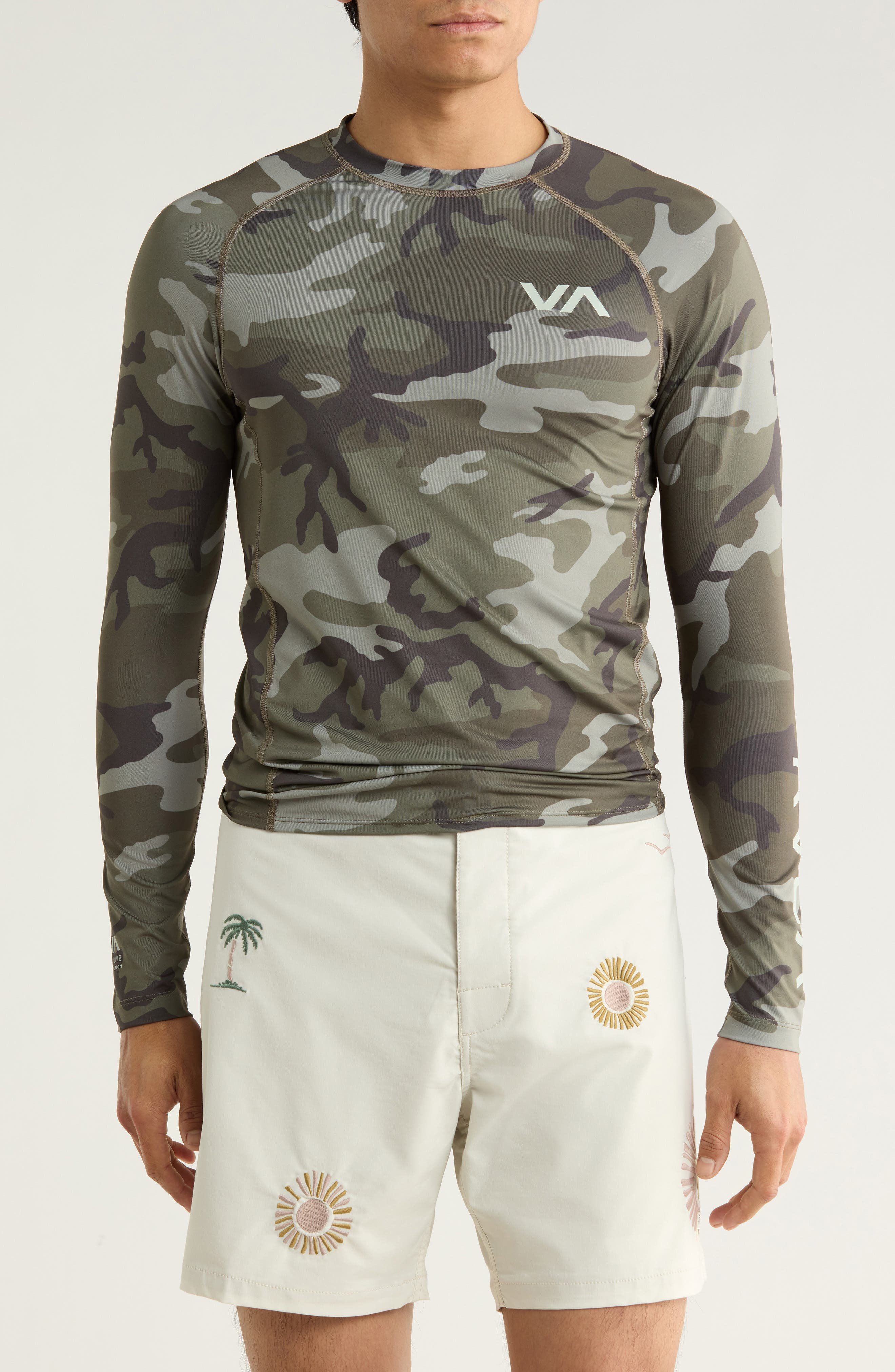 RVCA UPF 50+ Long Sleeve Rashguard