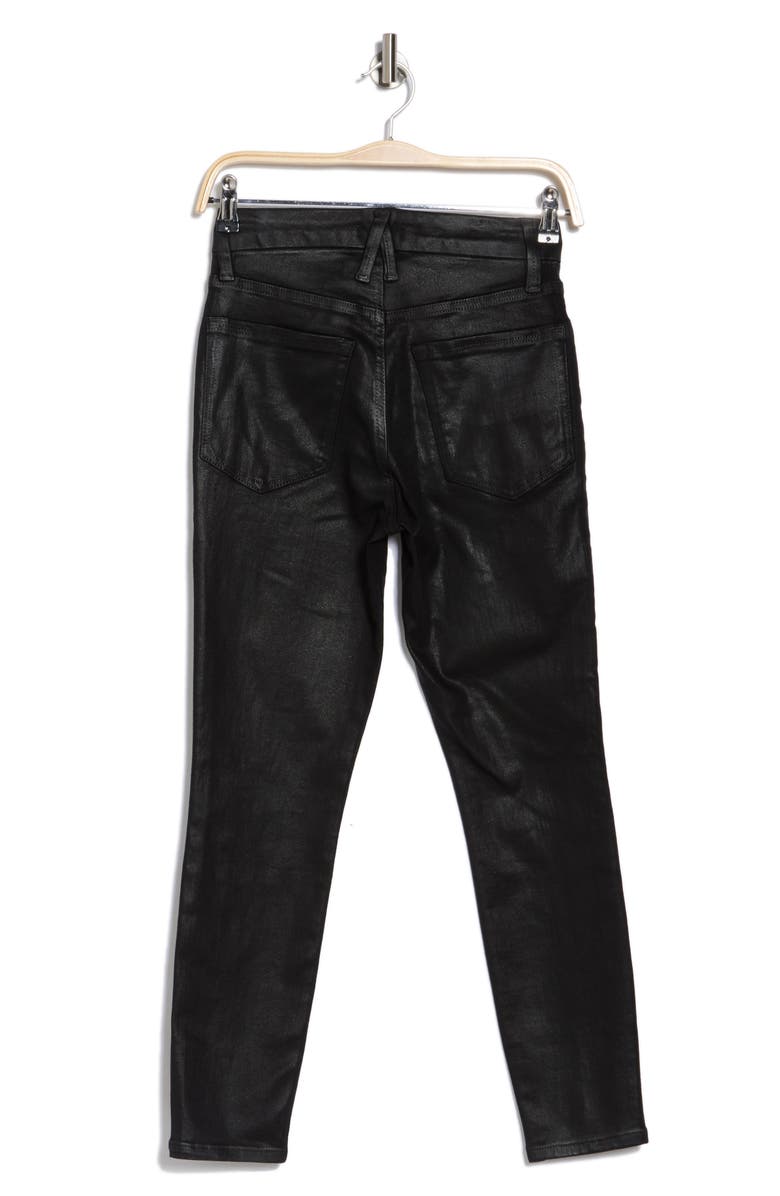 Good American Good Petite Coated Skinny Jeans, Alternate, color, 