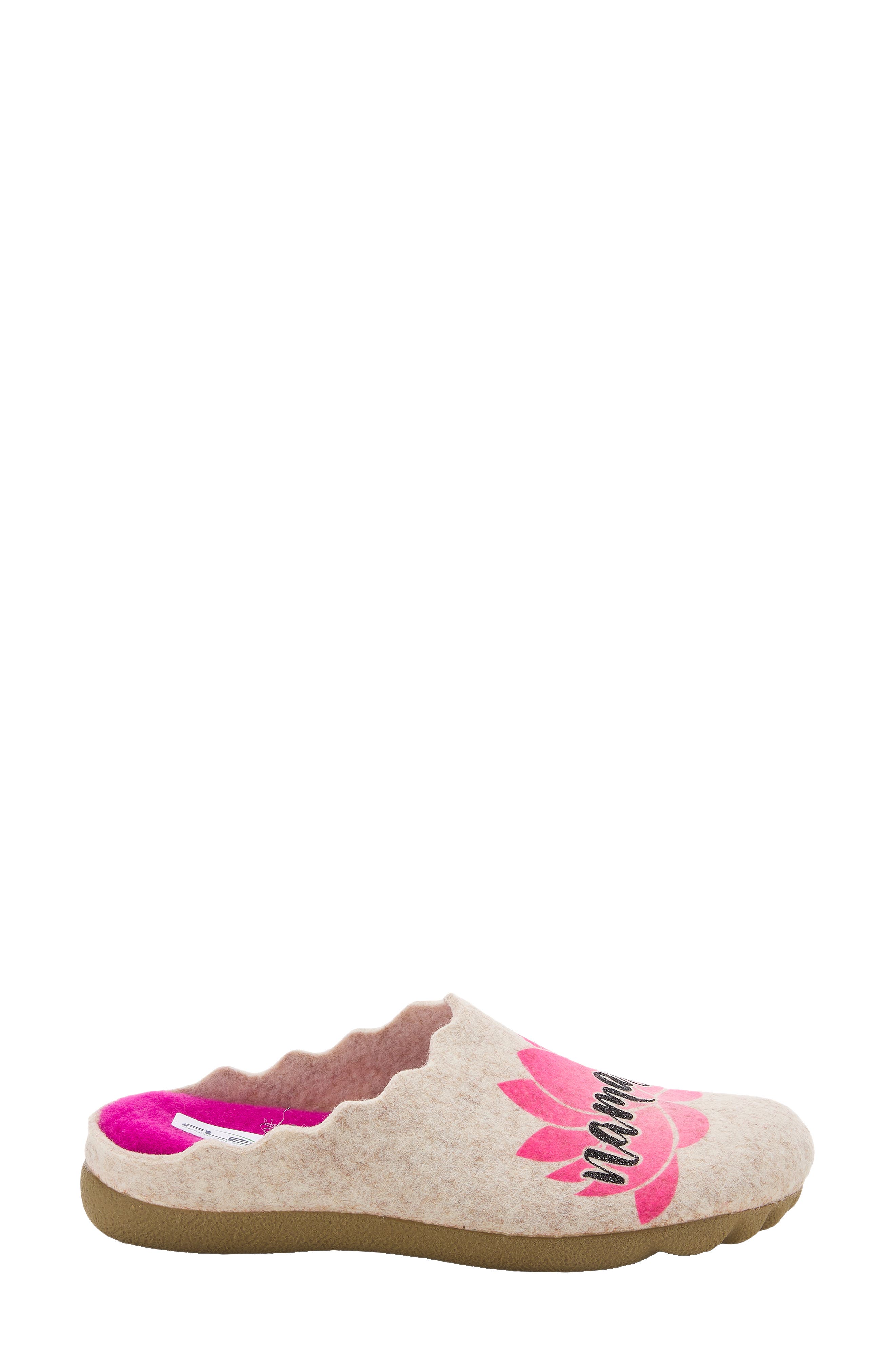 Flexus by Spring Step Namaste Scuff Slipper, Alternate, color, Sand