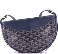 Pre-Owned Goyard Hirondelle Shoulder Bag Coated Canvas and Leather