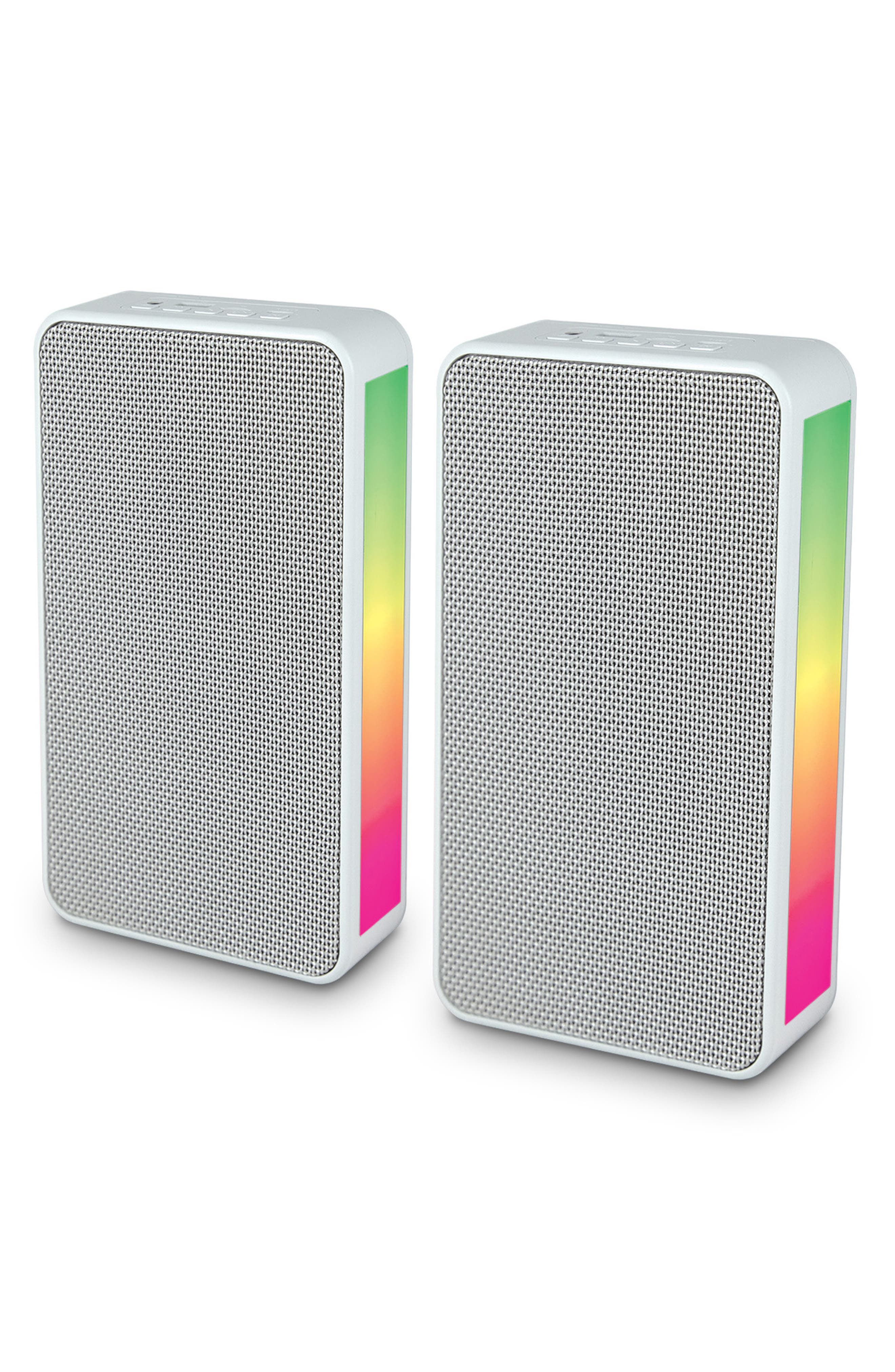Innovibe 2-Pack Wall Mount RGB Light Speakers