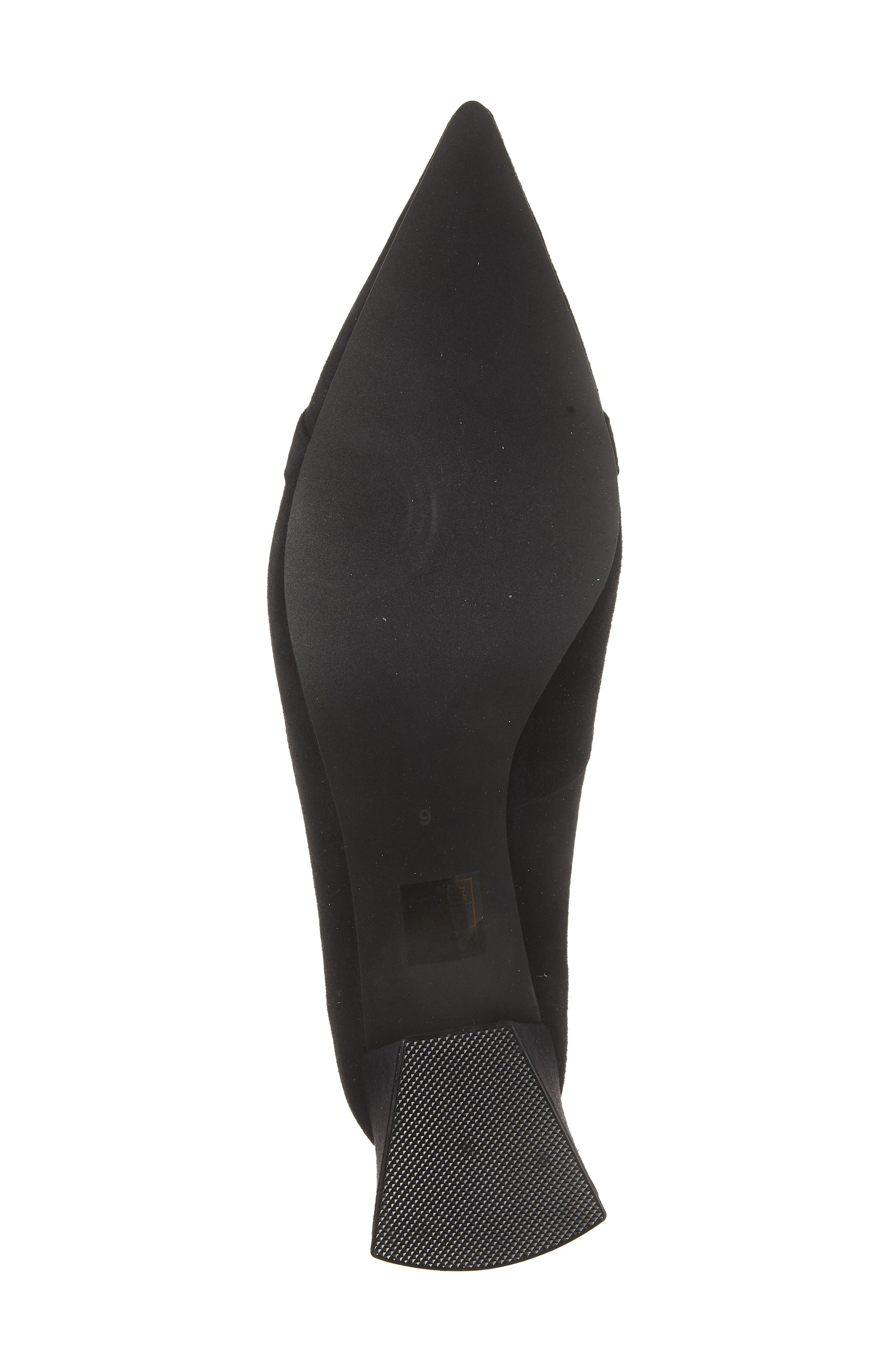 Anouk Pointed Toe Pump, Alternate, color, NAVY SUEDE