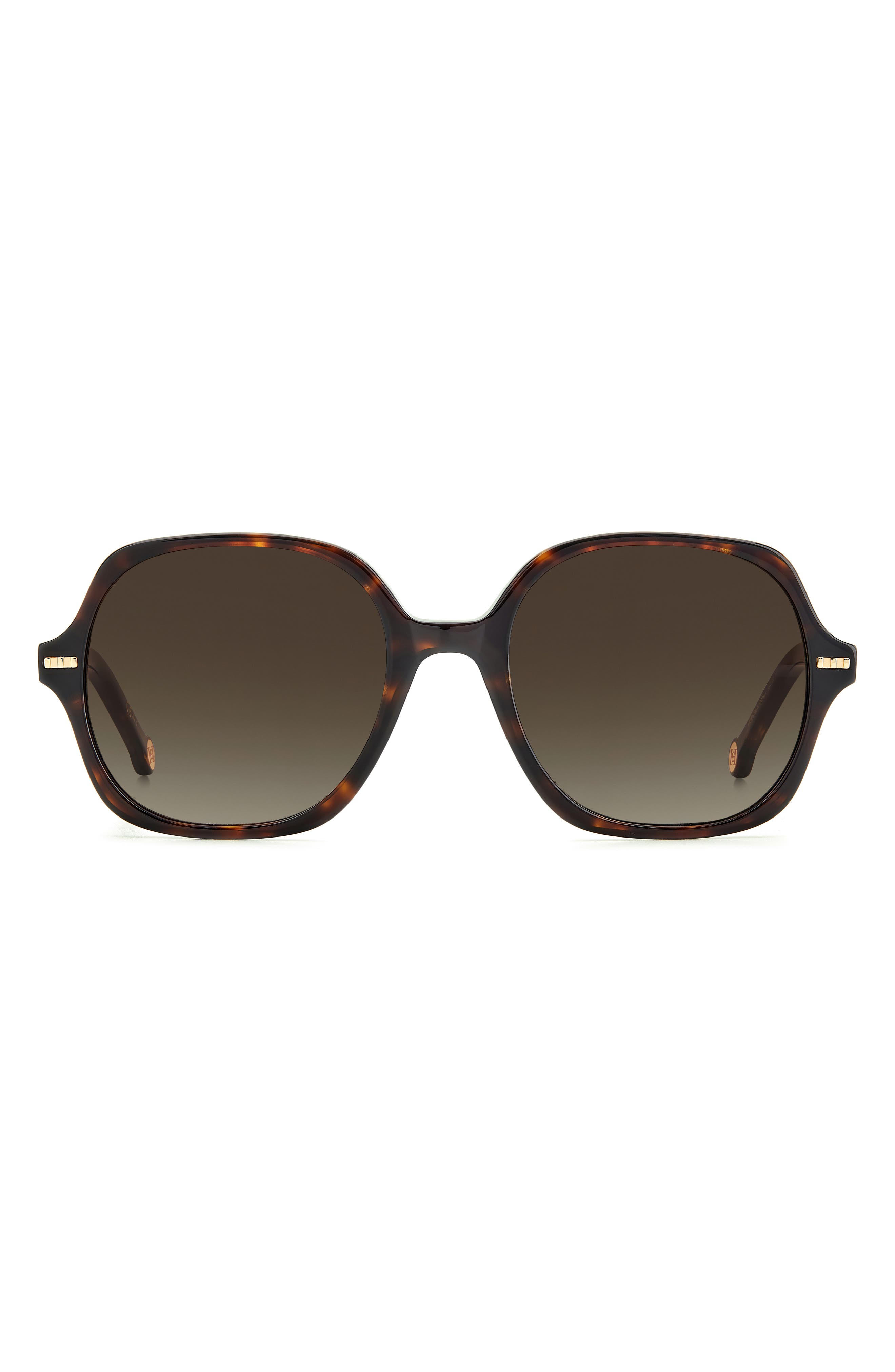 Carolina Herrera 55mm Square Sunglasses