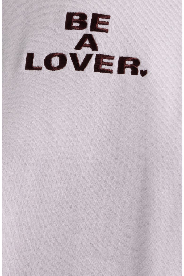 Ever Valentine Graphic Cotton Sweatshirt, Alternate, color, PURPLE