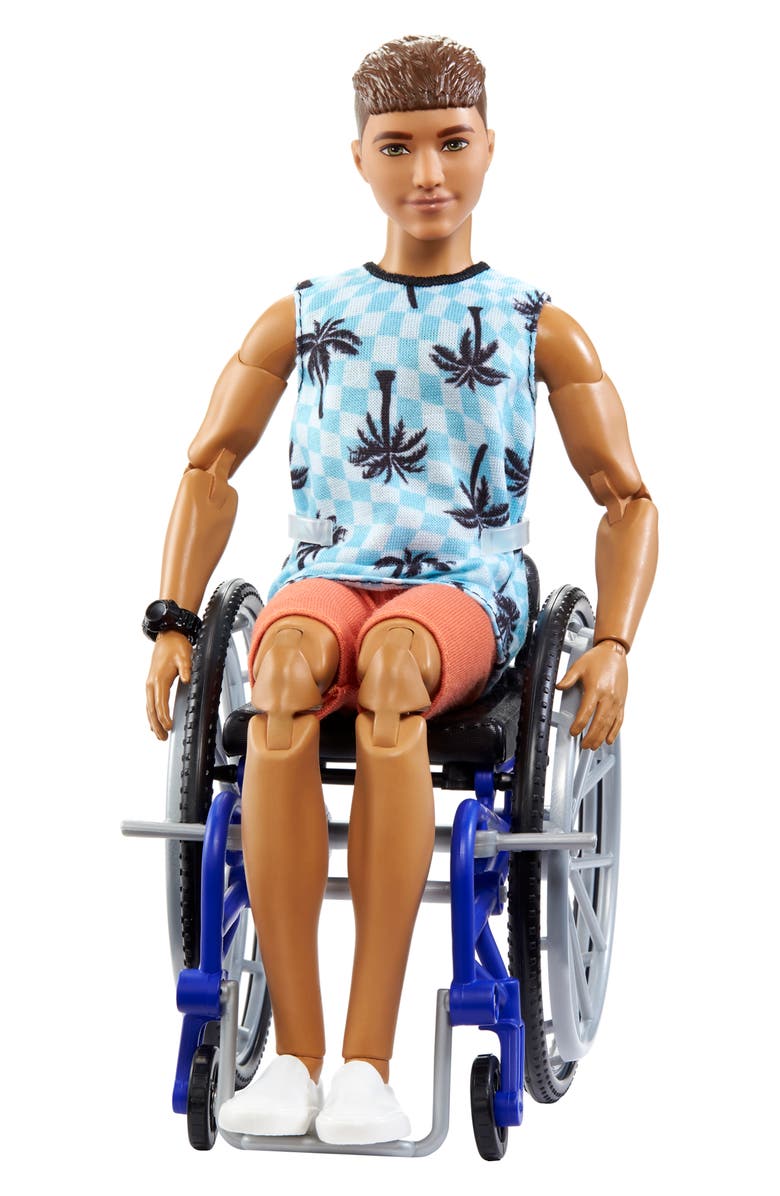 Mattel Ken<sup>®</sup> Fashionistas<sup>™</sup> Wheelchair Doll & Ramp, Alternate, color, 