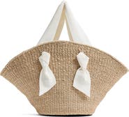 Pamela Munson Petite Isla Bahia Riviera Woven Tote