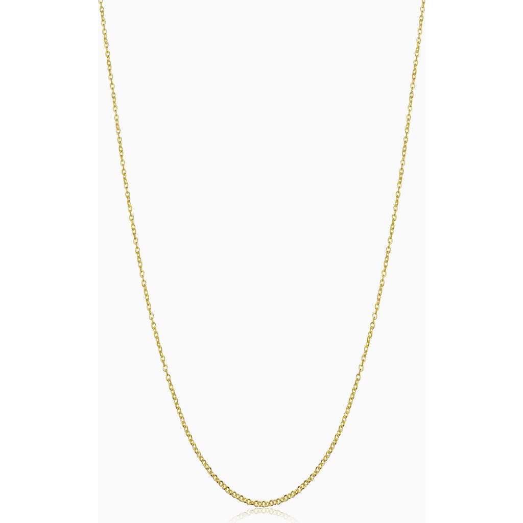 Oradina 18k Gold Rimini Rolo Chain In Yellow Gold