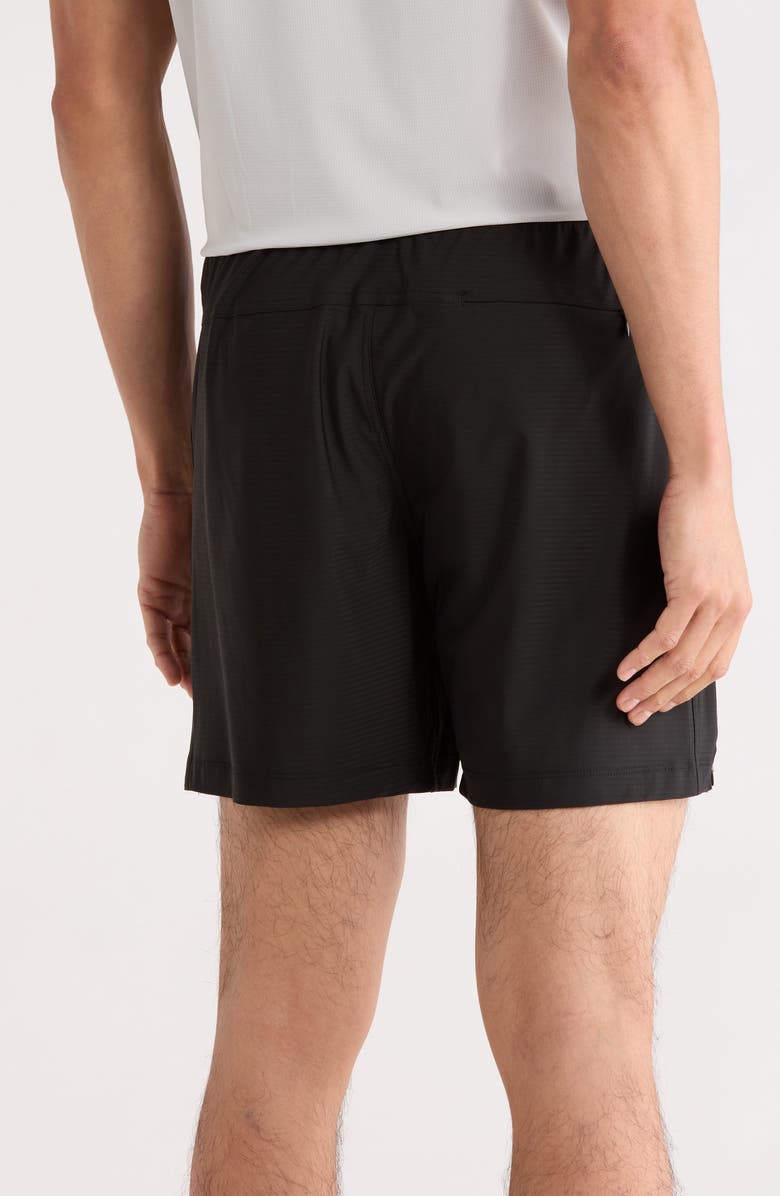 90 DEGREE BY REFLEX Madras Power 7-Inch Shorts, Alternate, color, Black