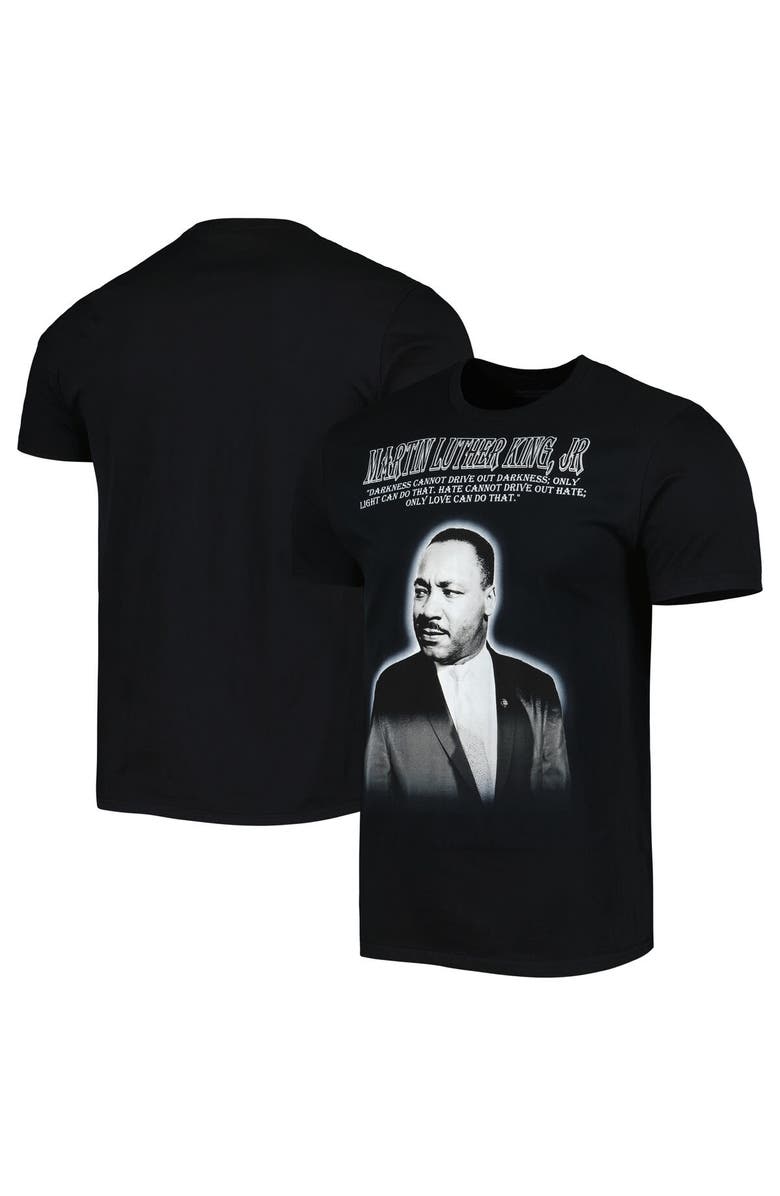 Philcos Unisex Black Martin Luther King Jr. Graphic T-Shirt, Alternate, color, 