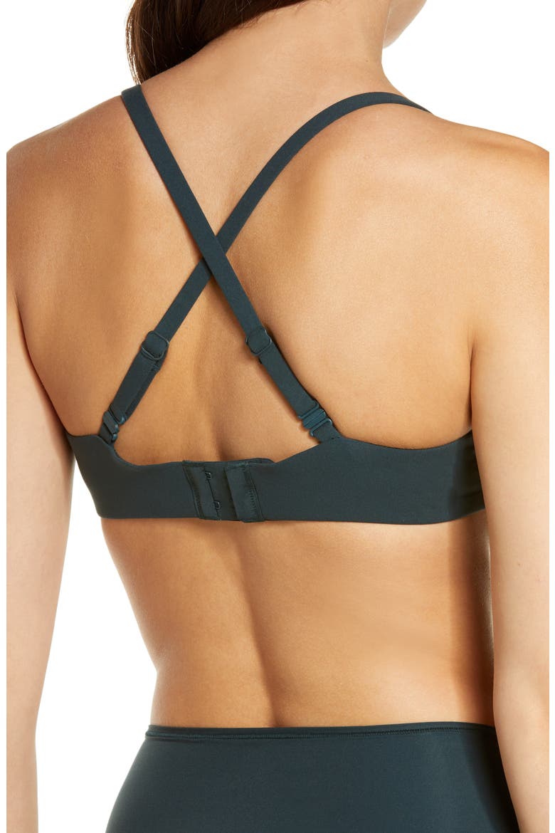 Fits Everybody Unlined Underwire Bra, Alternate, color, CYPRESS