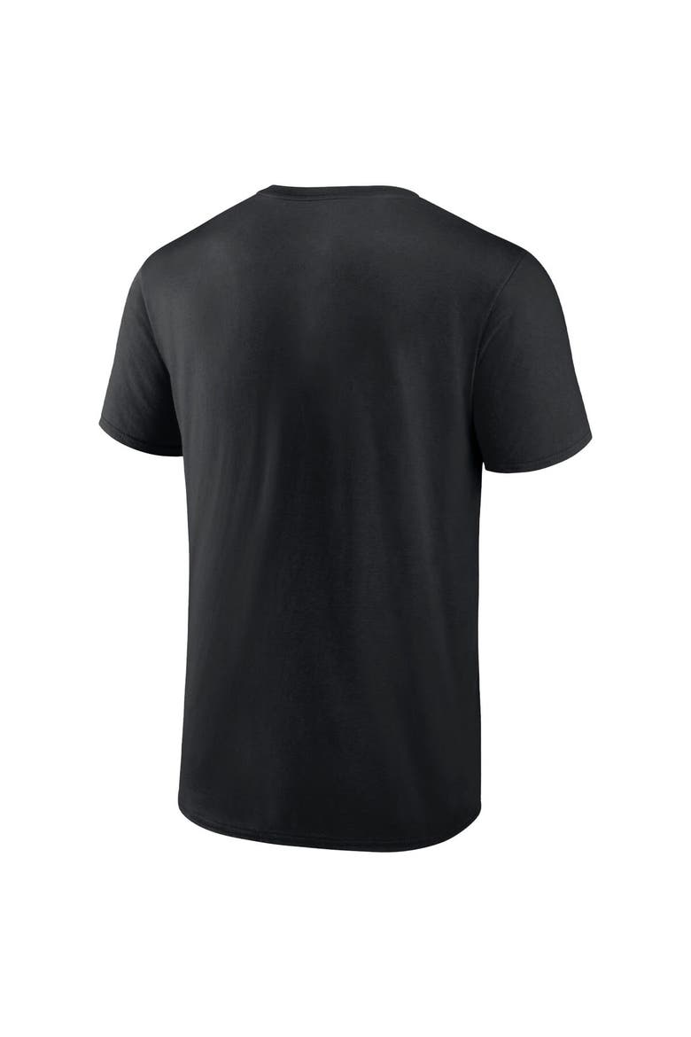 Men's Fanatics Branded Black San Francisco 49ers 2023 NFC Champions Right Side Draw T-Shirt, Alternate, color, Black