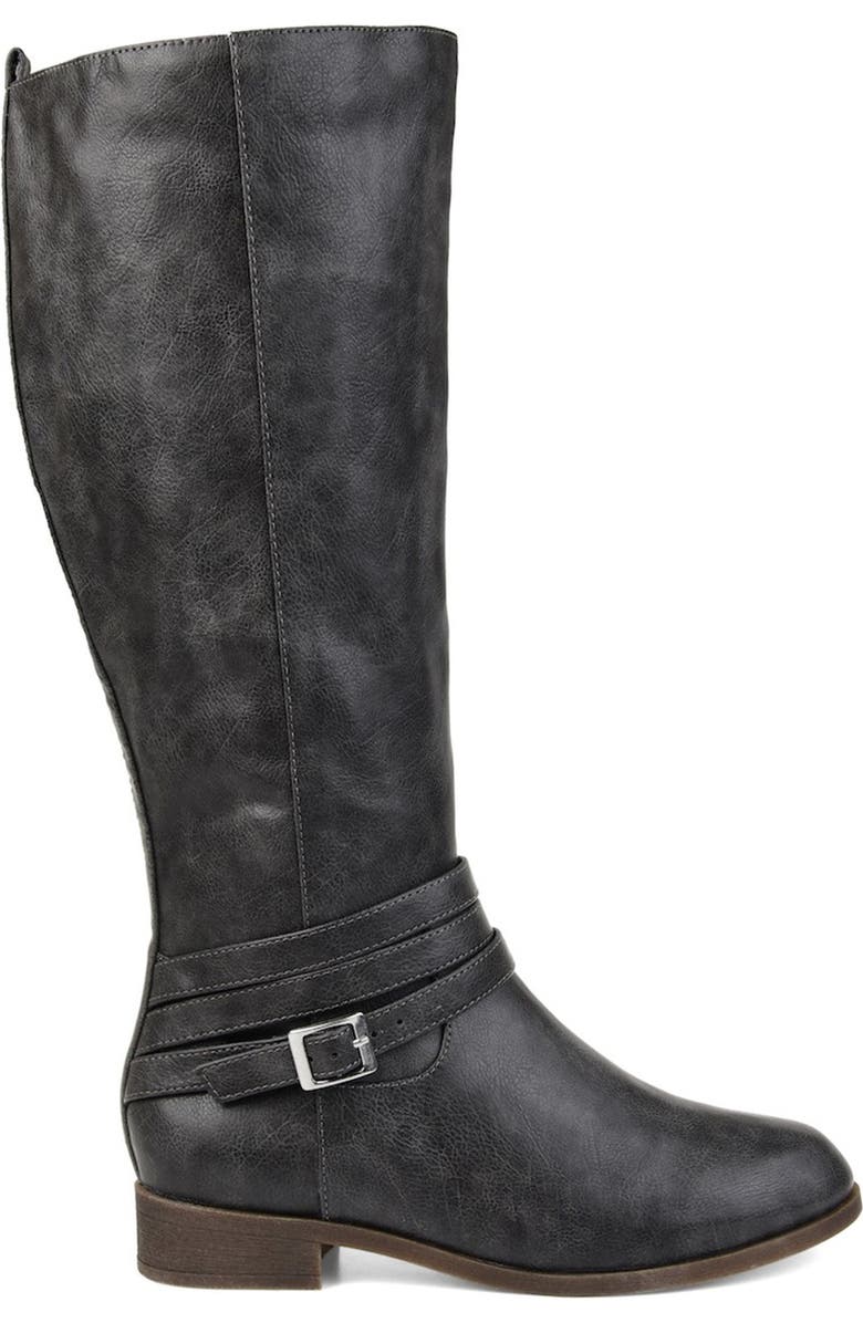 Journee Collection JOURNEE Ivie Tall Boot, Alternate, color, Grey