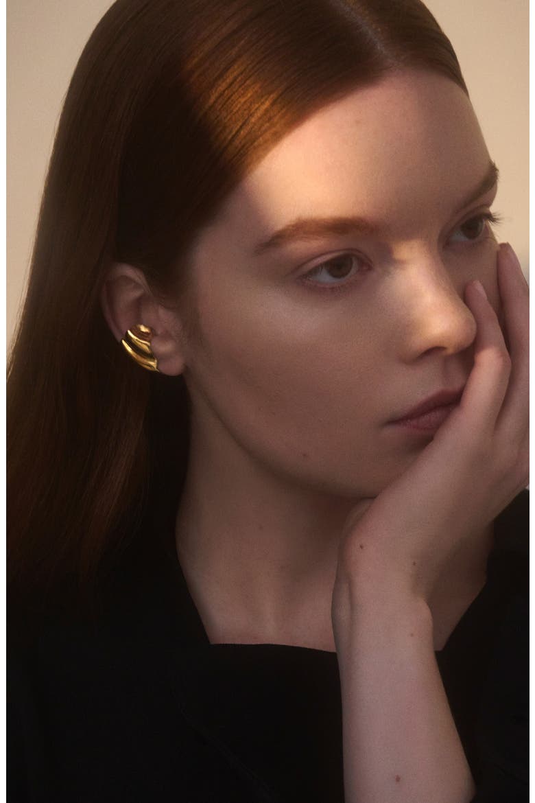 Conch Ear Cuff, Alternate, color, GOLD