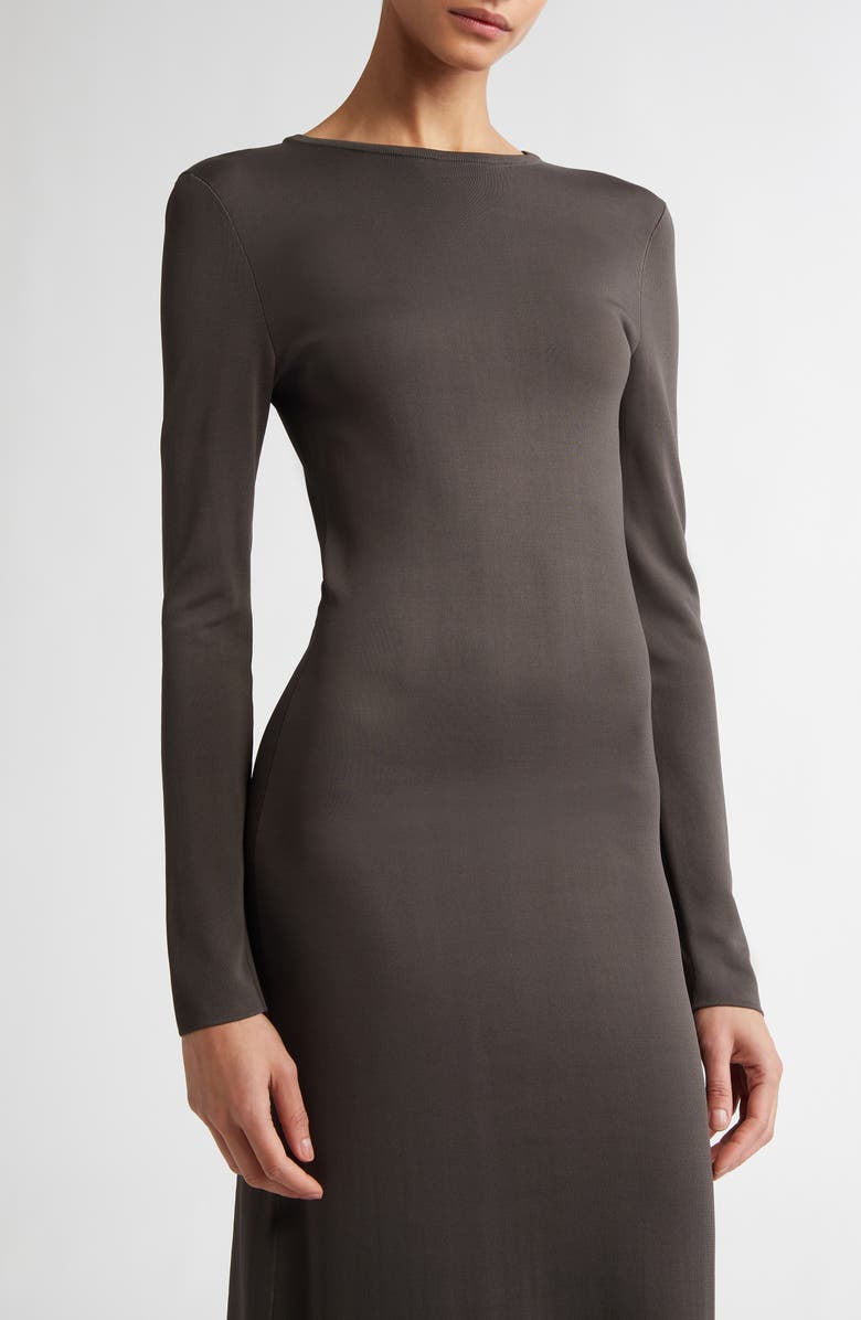 FFORME Scudder Long Sleeve Knit Dress, Alternate, color, Military Brown