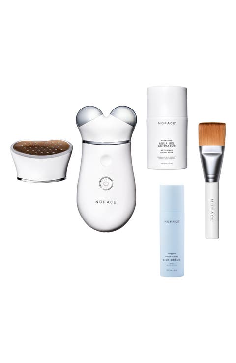 TRINITY+ Microcurrent Facial Toning Device with LED Red Light Attachment