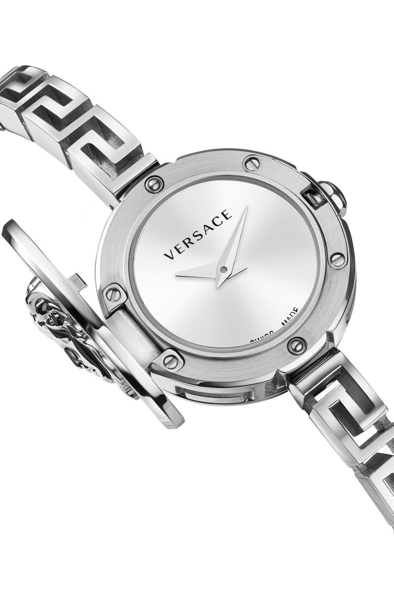 Versace Medusa Secret Bracelet Watch, 25mm, Alternate, color,