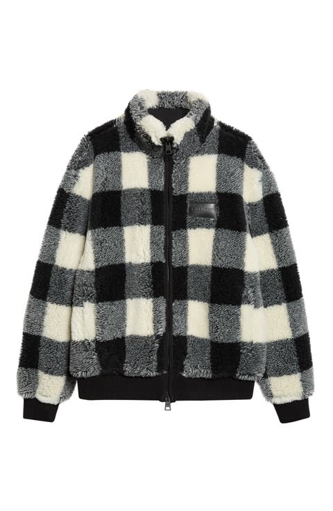 Buffalo Check Fleece Zip Jacket