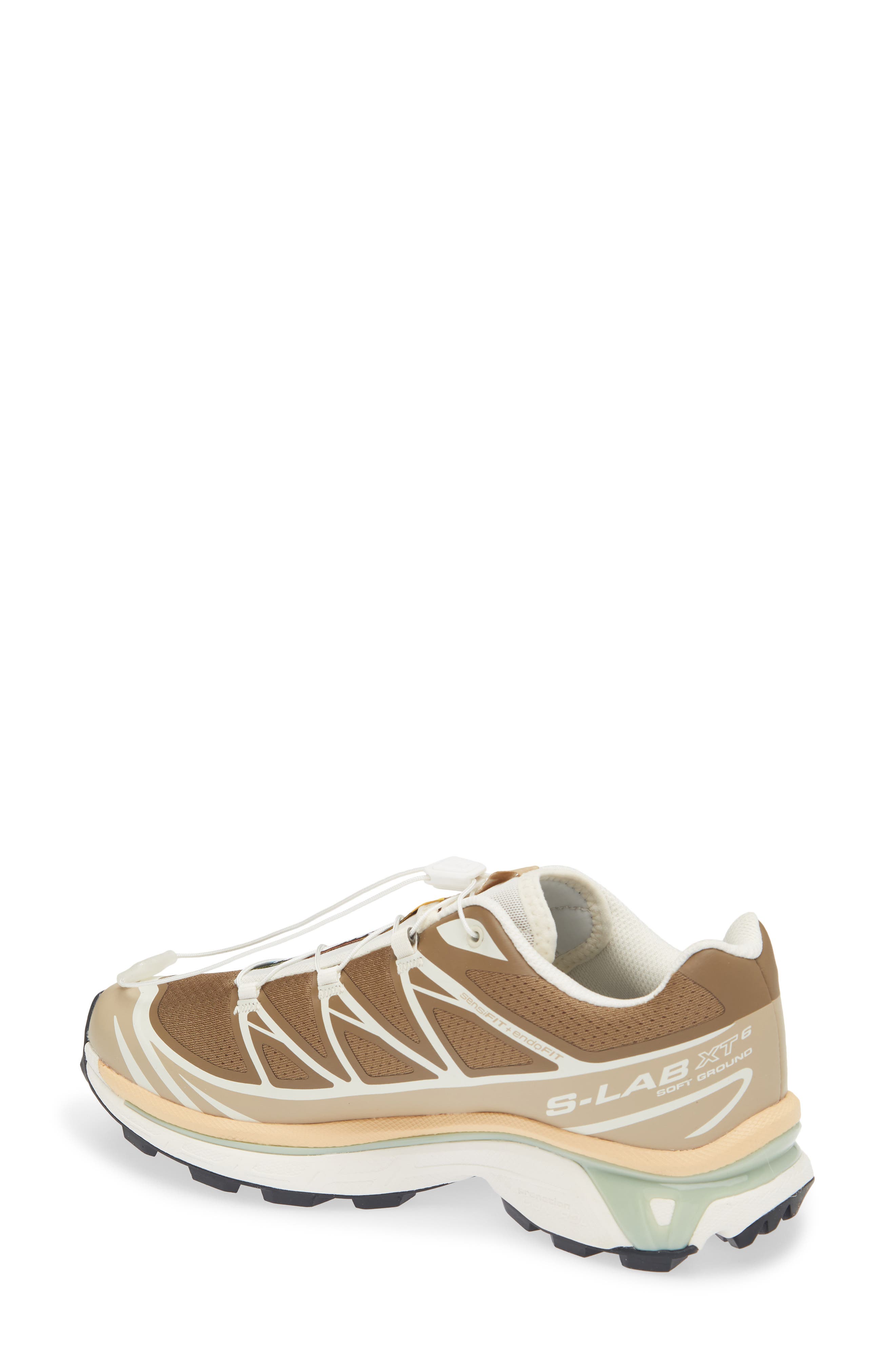 Salomon Gender Inclusive XT-6 Sneaker, Alternate, color, Earth Brown